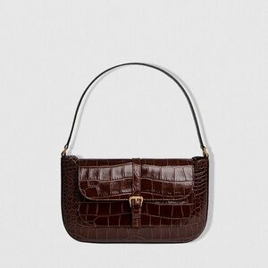 By Far Miranda Shoulder Bag in Nutella